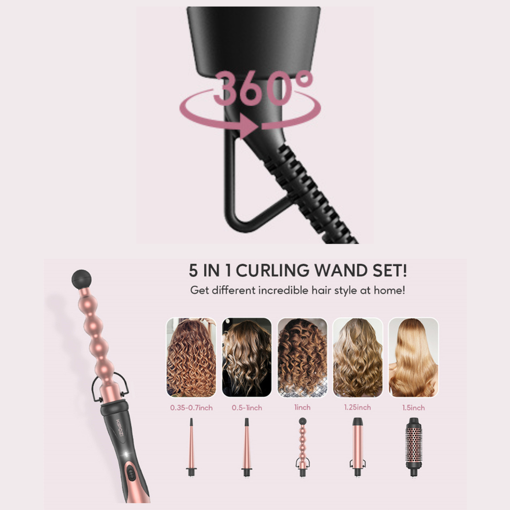 5 in 1 Curler Iron
