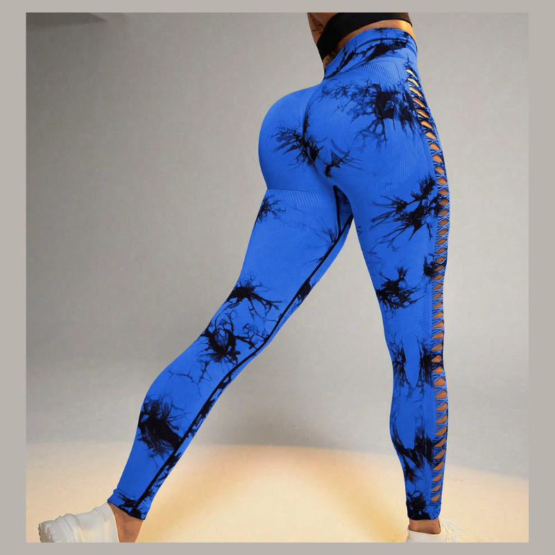 Tie Dye High Waist Sports Leggings
