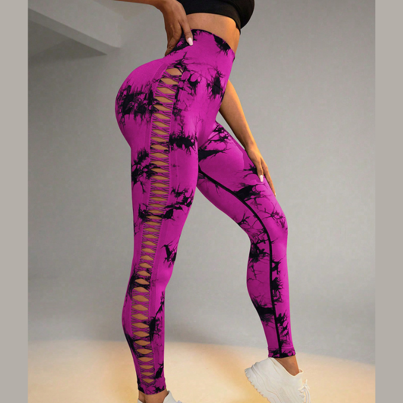 Tie Dye High Waist Sports Leggings