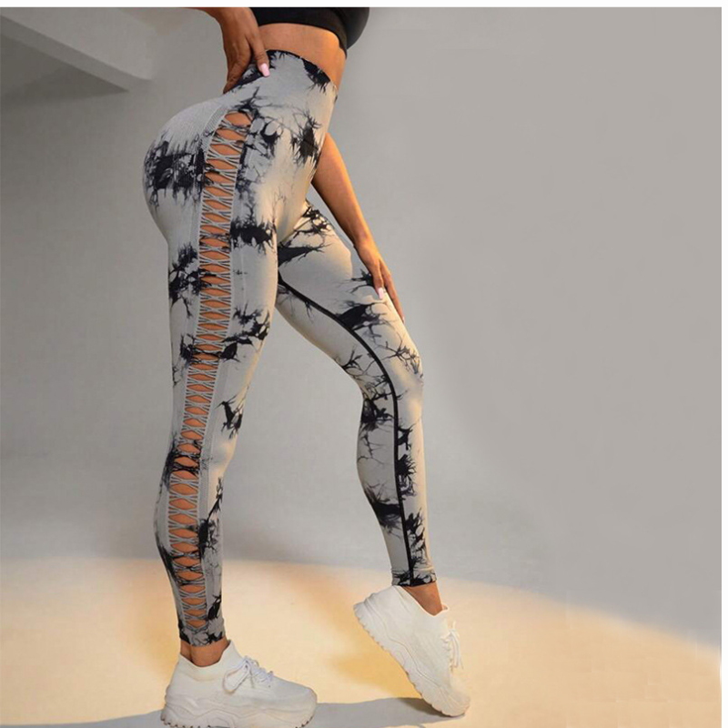 Tie Dye High Waist Sports Leggings