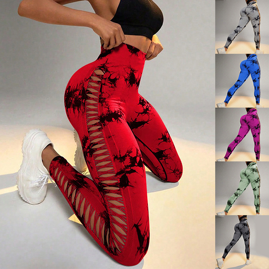 Tie Dye High Waist Sports Leggings