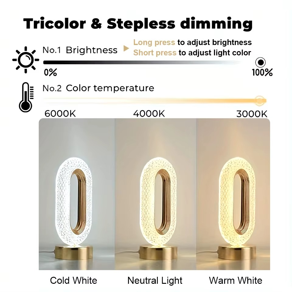Luminous Crystal Touch Lamp™