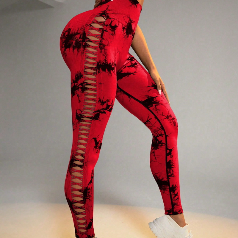 Tie Dye High Waist Sports Leggings