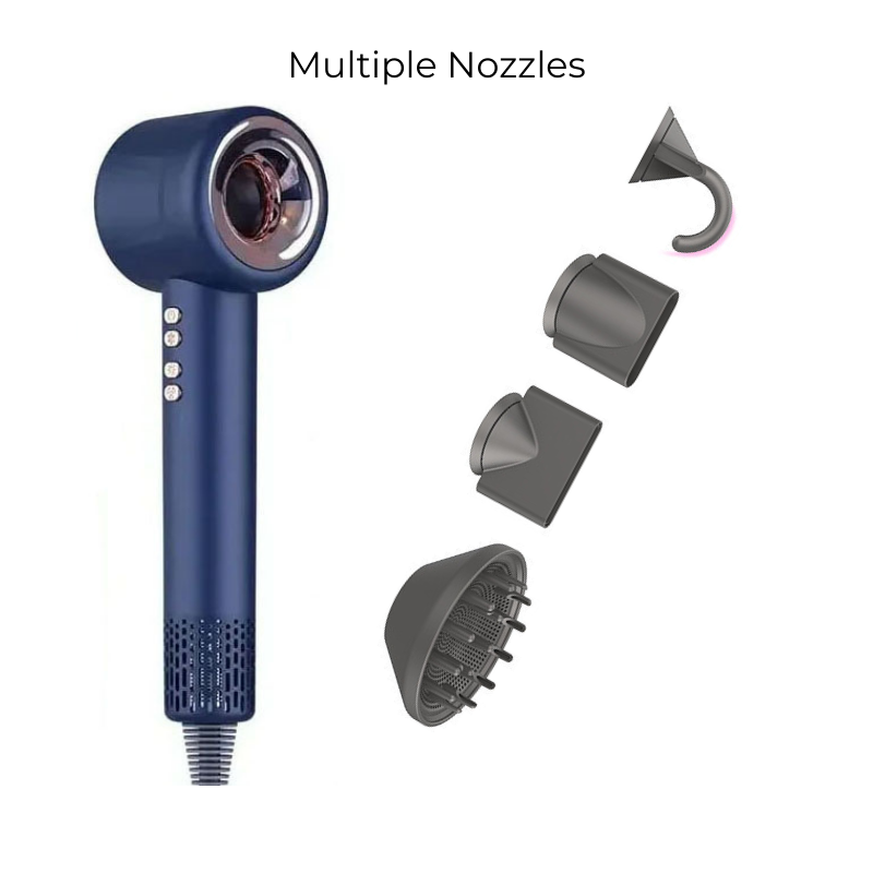 Hair Dryer With Negative Ion Tech.