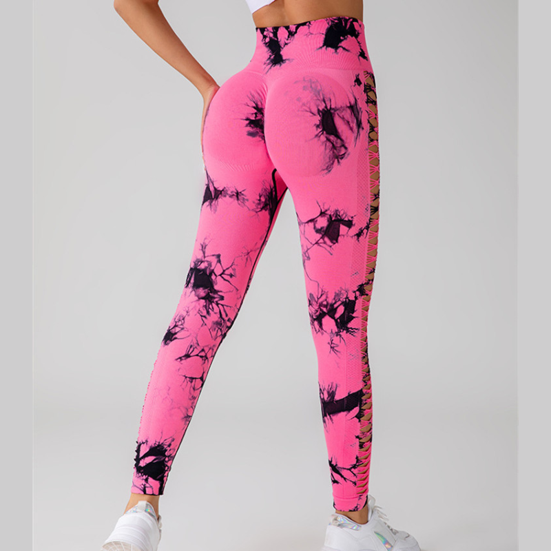 Tie Dye High Waist Sports Leggings
