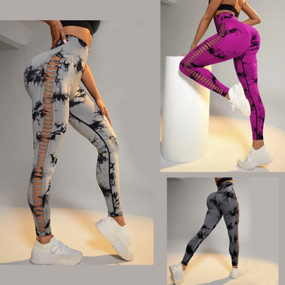 Tie Dye High Waist Sports Leggings